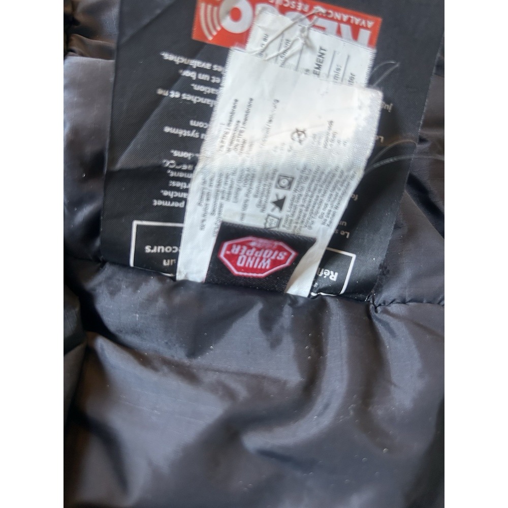 Vintage Arc'teryx AR Leaf Insulated Jacket Recco Rescue Wind Stopper Black - Picture 13 of 16